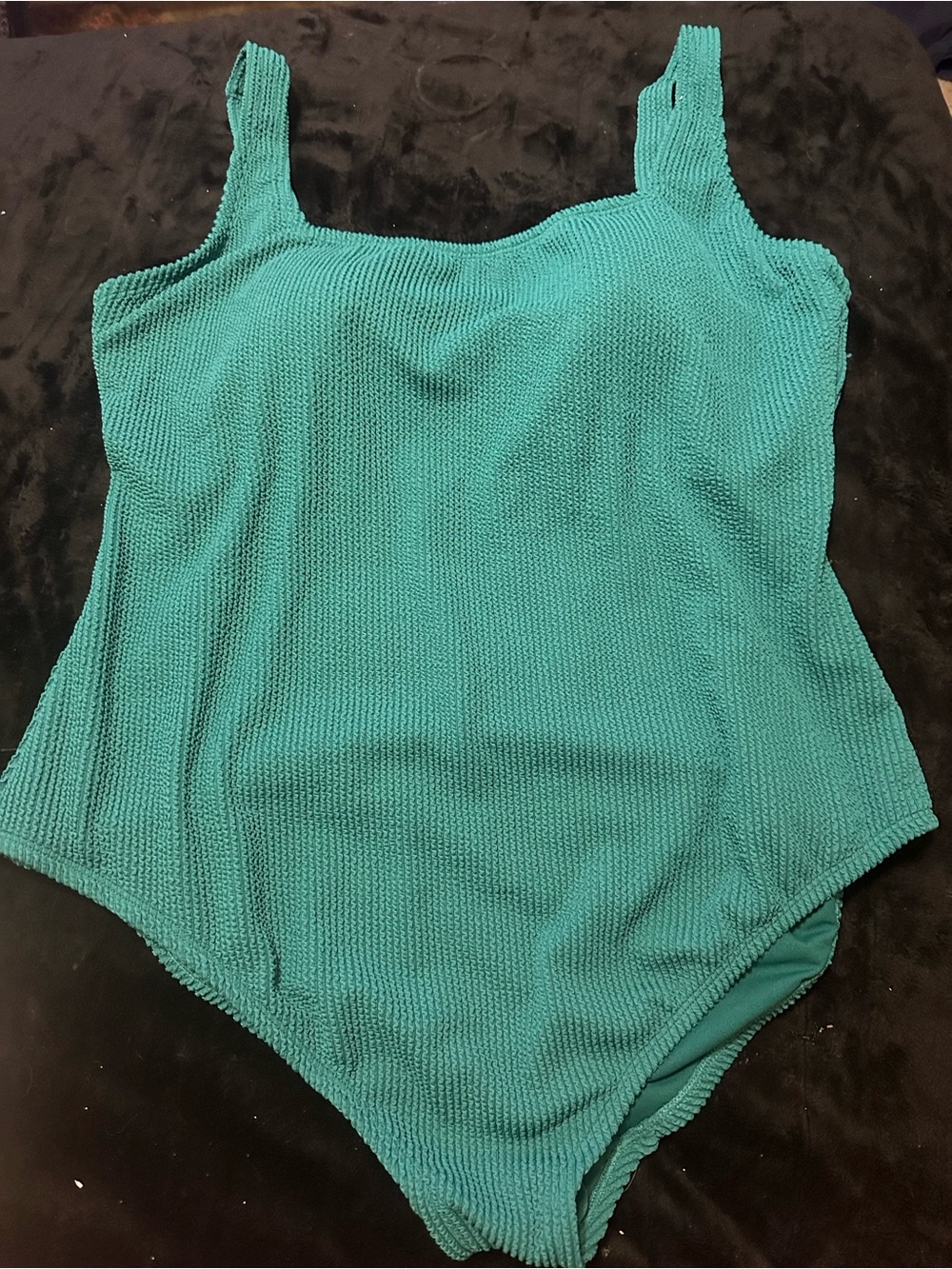 KONA SOL NEW w/Tag One-Piece Swimsuit BROGHT Teal SIZE 22 Never worn